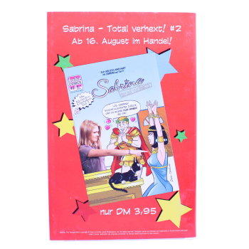 Sabrina total verhext Nr. 1 (2000) | Erstausgabe + Poster | hoppla-stuff.de